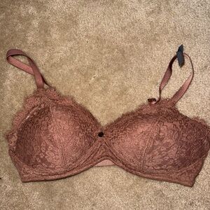 Aerie Bralette plunge lace 36C